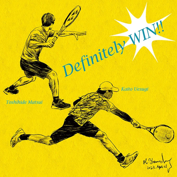 今日の一枚No.117(No.4167)23/04/28 「噛み合っています☆」 #松井俊英 #上杉海斗 #SeoulOpenChallengerSF