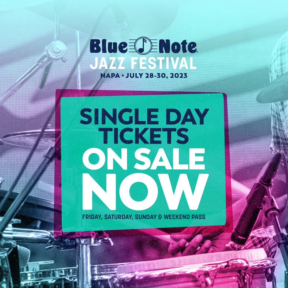 Single day tickets & 2-day 'Weekend Passes' are on sale NOW! Tickets are limited so get them while supplies last. Don’t miss your chance to see @robertglasper, @davechappelle, @therealmaryjblige, @nas, @chancetherapper and many more this summer! bit.ly/3LdwK5z