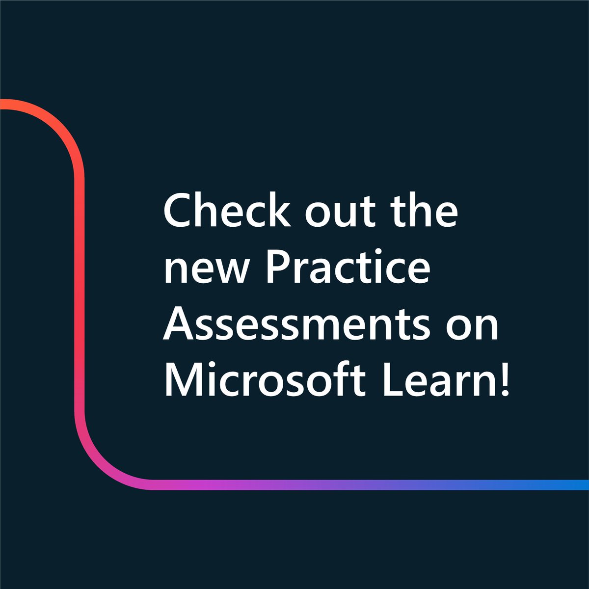 MicrosoftLearn's tweet photo. You know it's going to be a good day when there are FOUR new Practice Assessments available on Microsoft Learn. 😏
DP-100: https://t.co/2UPg0ijMfJ
PL-100: https://t.co/zZNdUO0baS
PL-200: https://t.co/7zAKgbZMBX
SC-200: https://t.co/9Qnvw1YM1J https://t.co/jXH0Rdi0HT