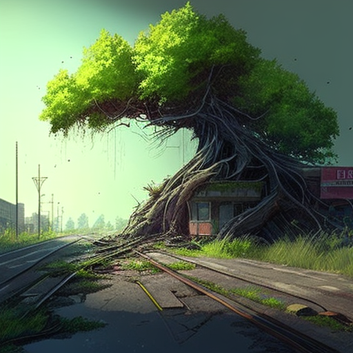 imaginesmthin's tweet photo. /imagine One day, the time will come when highways and beloved cafes will vanish, and the overgrowth of grass will cover the land, as nature reclaims its roots.
(Great prompt in the original post!)
#midjourney #Promptshare https://t.co/858MPLmJHc