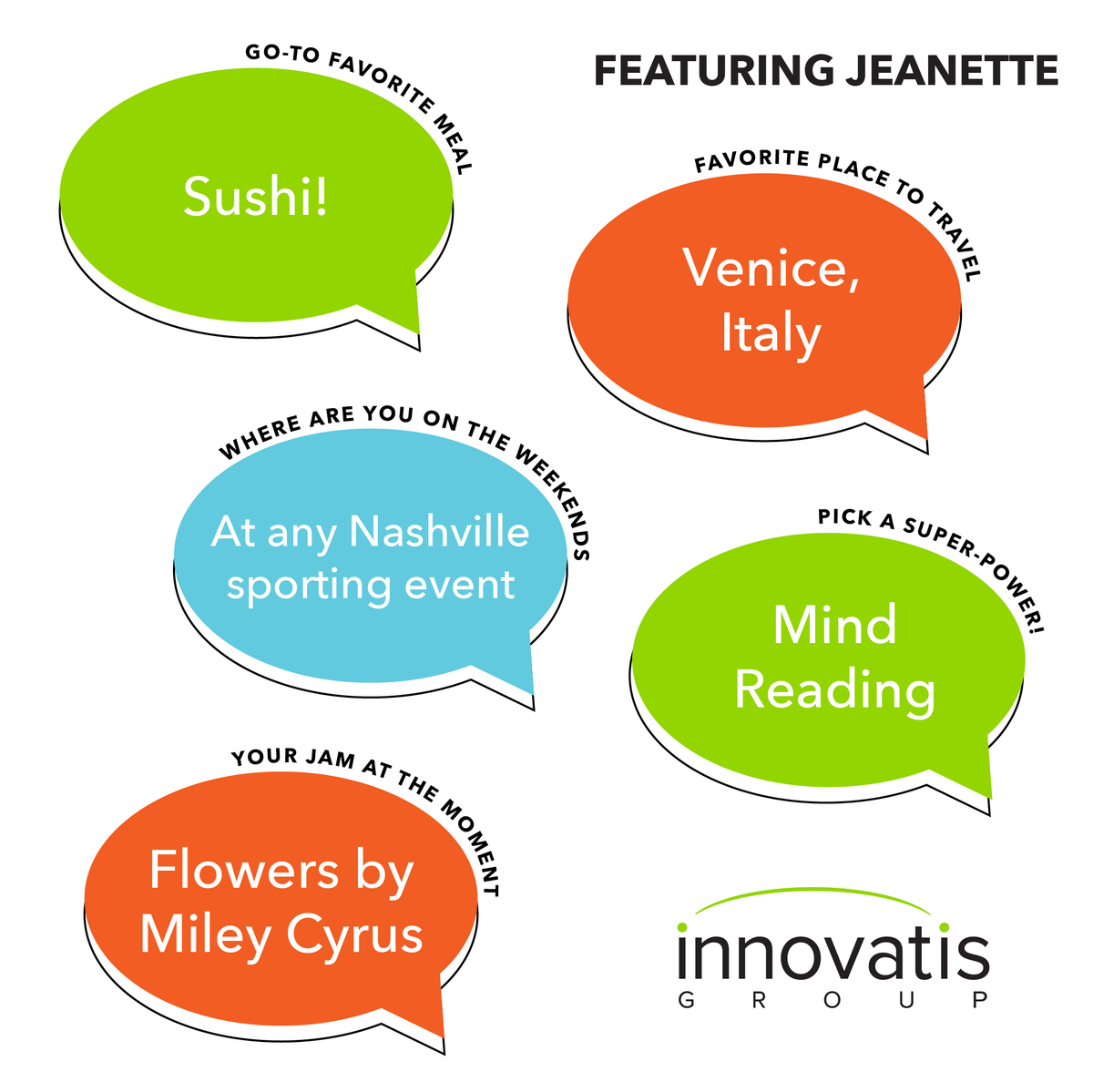 innovatisgroup's tweet photo. She can buy herself flowers...AND they will be properly accounted for 😉 💐! This week's #FeatureFriday highlights our Staff Accountant, Jeanette who works on all clients but is the lead accountant for CONVERGED User Group. #bringpeopletogether #accounting https://t.co/JDhxNC2AXw