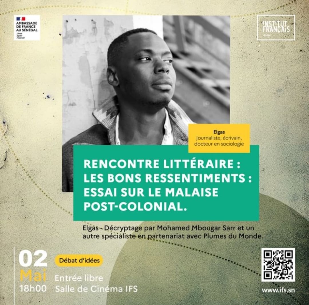 PlumesduMonde's tweet photo. [#Rencontrelittéraire]
En collaboration avec @IFSenegal , nous vous invitons le mardi 02 mai à partir de 18h00 à la salle de cinéma de l'institut français de Dakar. 

Le livre est disponible à la librairie.
Prix : 8.500 CFA.
#Plumesdumonde #livres #librairie #lecture #litterature https://t.co/jOF19EIKgj