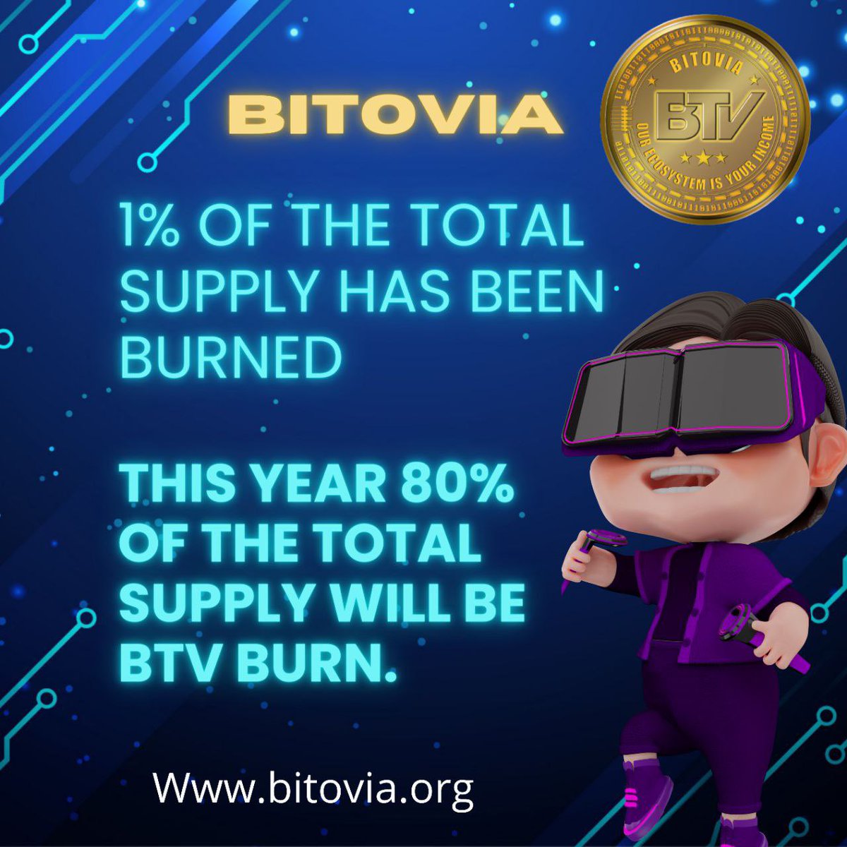 bitoviaoffical's tweet photo. Dear Community Today We Burn  5167815 Tokens 🔥🔥#BITOVIA #BTV #Binance                                            #BNB   #BSCGems #GEM #1000xgem #btc   #BullRun #AirdropAlert #airdrop #burn #earncrypto #BabyDogeArmy #PEPE  #FlokiArmy #Flokilisting https://t.co/BvxDfhL8af