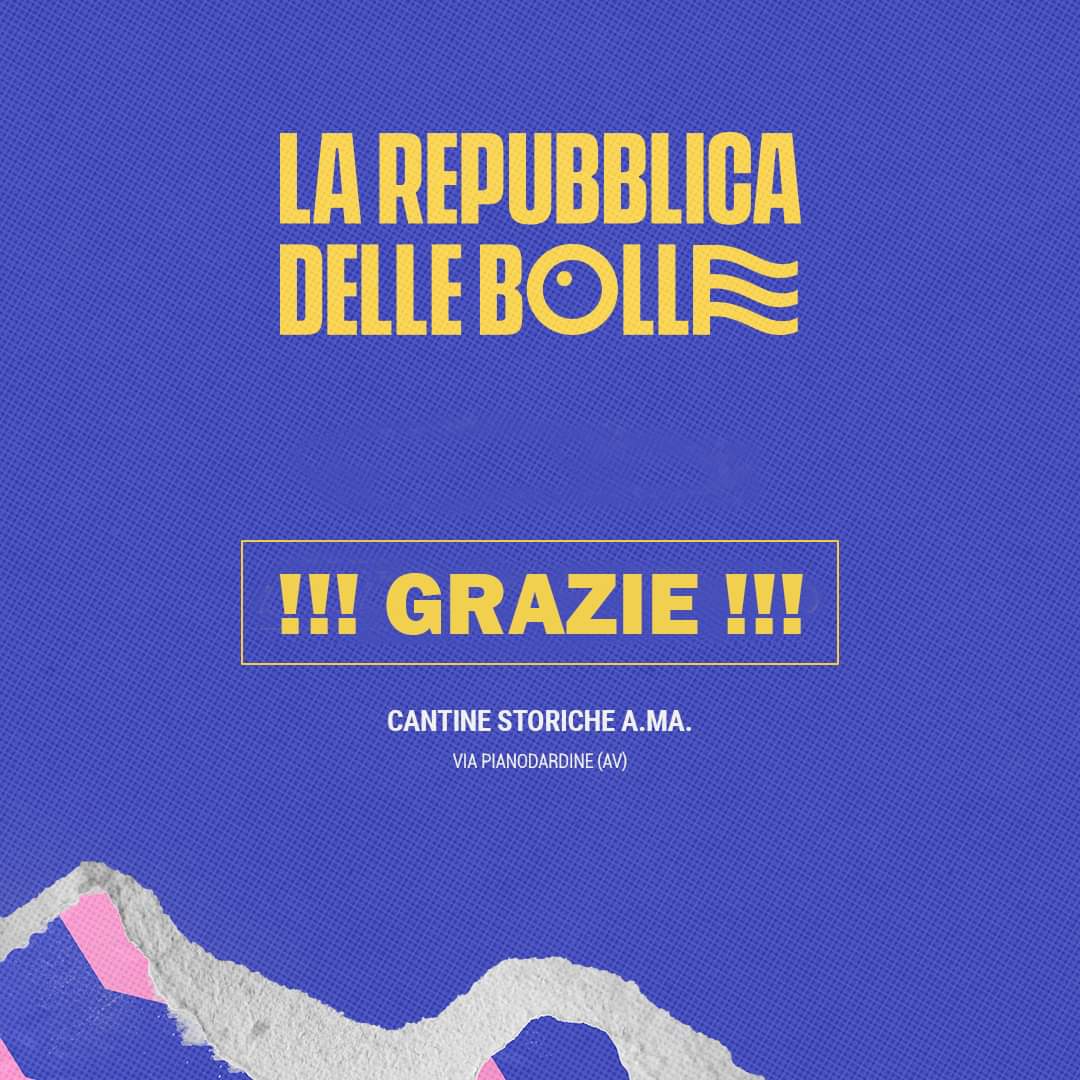 SommelierAV's tweet photo. Grazie alle aziende aderenti alla prima riuscitissima edizione de LA REPUBBLICA DEevento sulla  spumantistica regionale, nazionale ed internazionale che si è svolto, nelle incantevoli Storiche Cantine https://t.co/S0KMH22z7d. a Pianodardine Avellino https://t.co/CcigcnHPiL