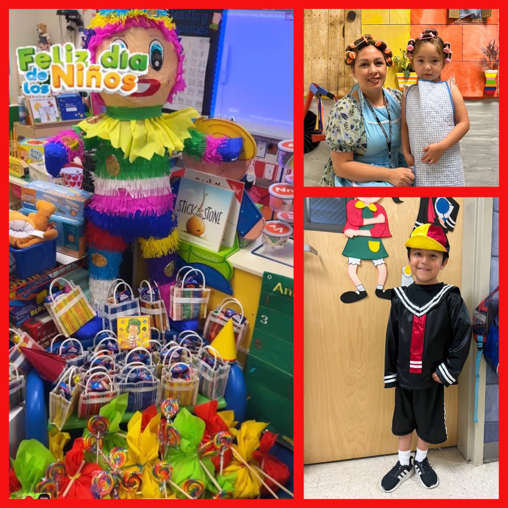 MsRamirezOES1's tweet photo. Celebrando a los peques en su día “Feliz día del Niño” @OES_Ocelots @rosemarycleal @lfcisdESL_BIL @avillarreal4079 @aamaro10 https://t.co/QwqtOTuJxZ