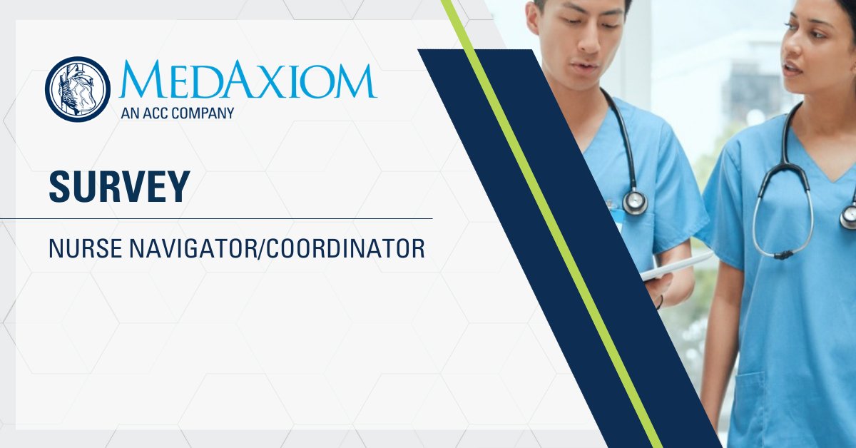 Participate in this brief survey to help provide clarity and understanding for the roles of nurse navigators and coordinators within cardiology regarding utilization, structuring positions and advocating for further growth and integration.
Take survey: hubs.li/Q01N3NvJ0