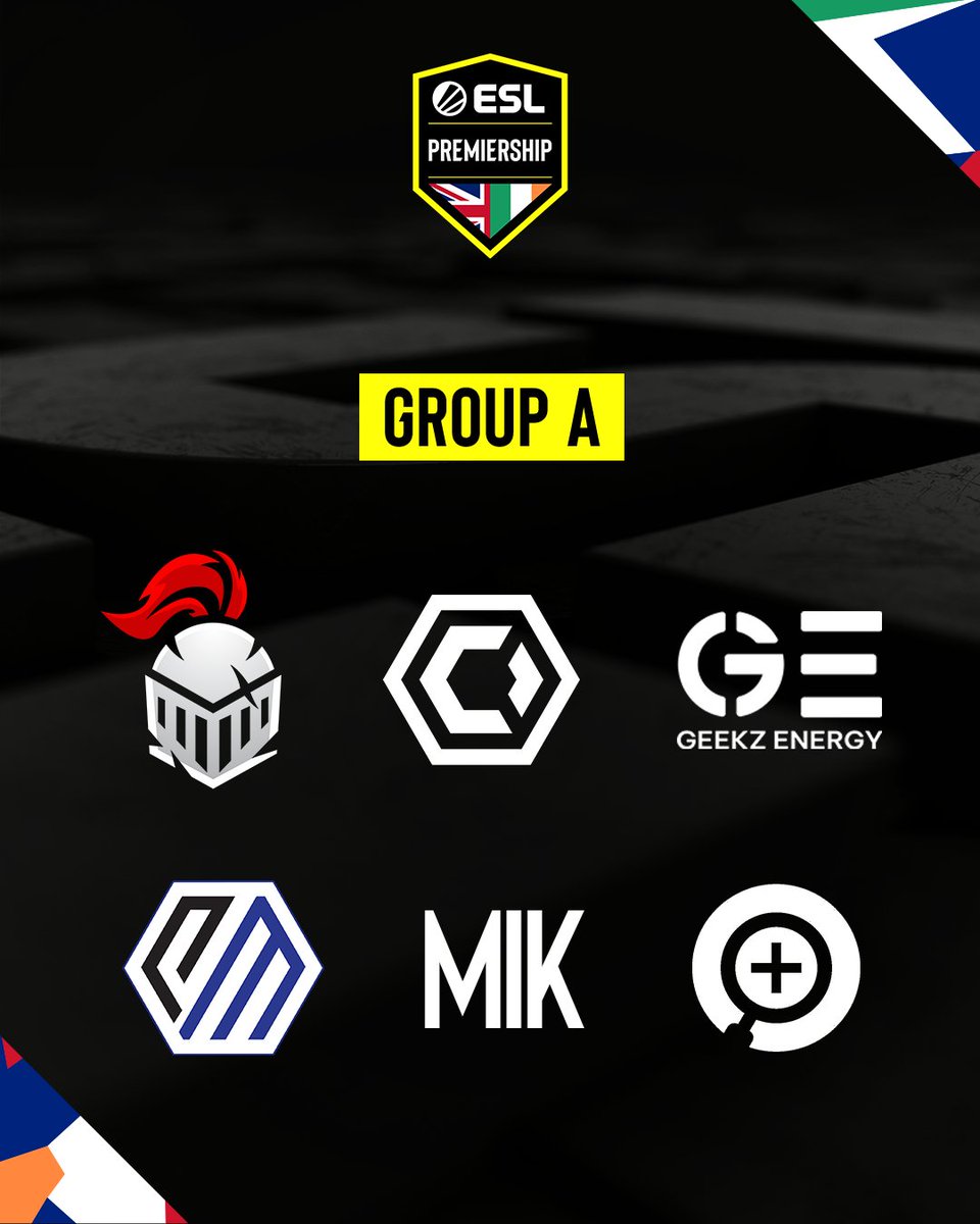 ESLUK's tweet photo. Meet your groups for #ESLPrem Spring 2023!

🅰️
@ITBesports
@TeamCoalesce
@GEEKZENERGY
@eMastersORG
Made in Kettering
@DemoDiveApp

🅱️
@TeamEndpoint
@viperioesports
@Team7AM
@TheLastResort
@ArcticRaptorsGG
@H3avenAnHell

Live Monday, 17:45 BST 🔥
📺 https://t.co/ulnpr2hCvX https://t.co/ZF9Tq5dOmo