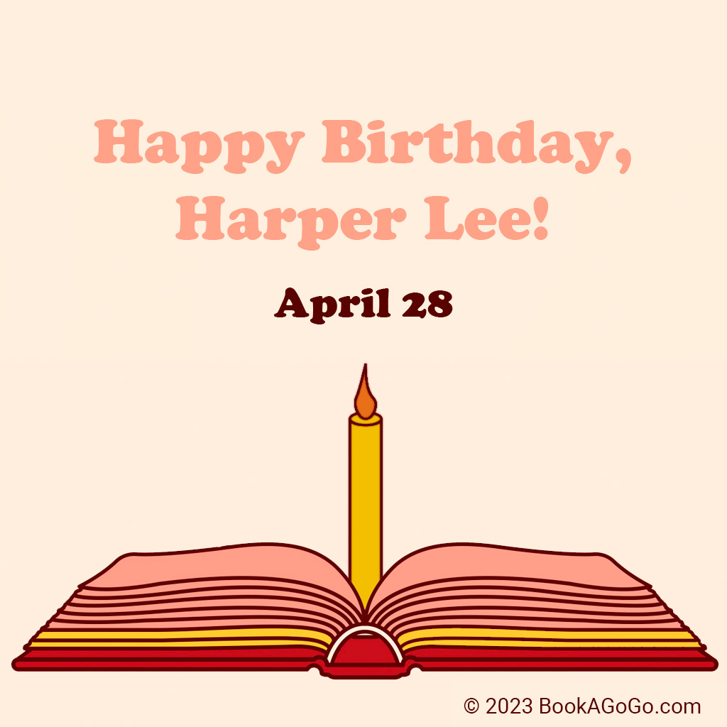 BookAGoGo's tweet photo. Happy birthday, Harper Lee!
#literarybirthdays #authorbirthdays #harperlee https://t.co/0fA7waDfuT
