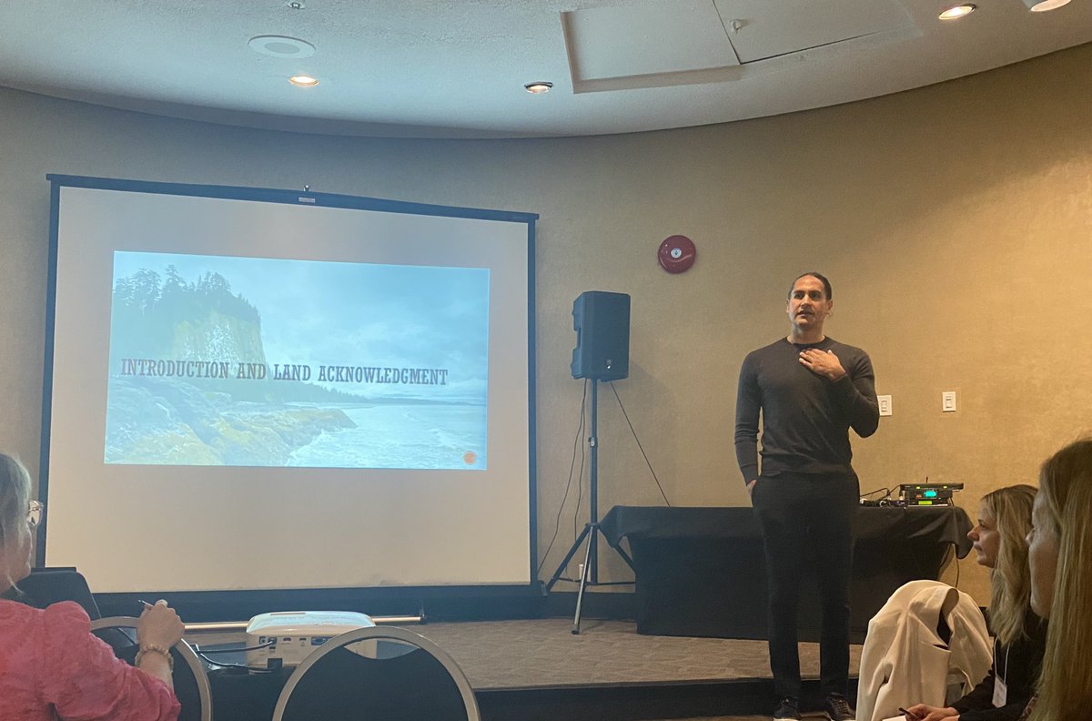liliane_deo's tweet image. “We all have a lens we see the world through…we need understand our lens before we start to understand others’.”

Spending the morning with Dr. Justin Louie examining the foundational concepts of #reconciliation, #decolonization and #Indigenization. 

#BCLCA