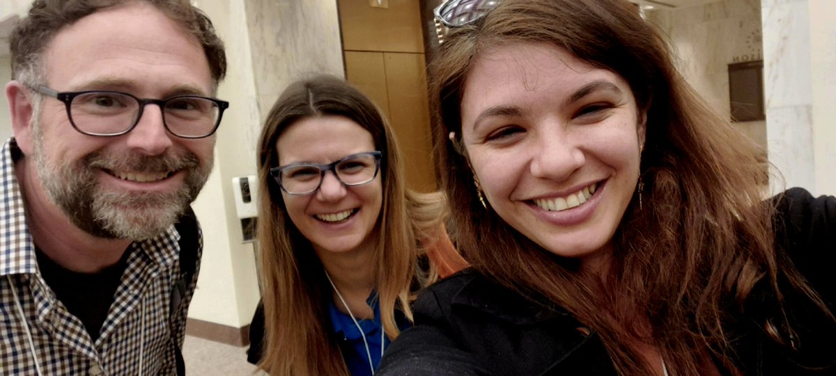 ALeshnick's tweet photo. More @cumediastudies selfies from @joshshepperd cool conference at the @librarycongress! Look at who we found today @striphas @s_ristovska https://t.co/Q7cqXcbtf2