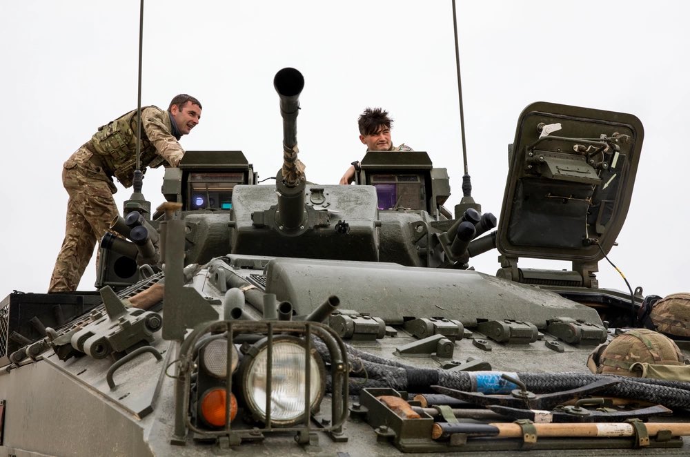 Mission Command Training Program (@usarmymctp) on Twitter photo Just wrapped up #WarfighterExercise 23-4 led by @iii_corps. The exercise lasted about 10 days and involved the corps leading <a href="/1stCavalryDiv/">1st Cavalry Division</a>, <a href="/1stArmoredDiv/">1st Armored Division</a>, and the <a href="/3rdUKDivision/">The Iron Division</a> through a large-scale combat operation scenario.
#VictoryStartsHere Just wrapped up #WarfighterExercise 23-4 led by @iii_corps. The exercise lasted about 10 days and involved the corps leading <a href="/1stCavalryDiv/">1st Cavalry Division</a>, <a href="/1stArmoredDiv/">1st Armored Division</a>, and the <a href="/3rdUKDivision/">The Iron Division</a> through a large-scale combat operation scenario.
#VictoryStartsHere