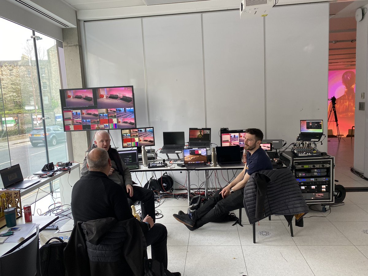 Backstage is ready <a href="/UoE_EFI/">Edinburgh Futures Institute</a> ! streaming live efi.ed.ac.uk
