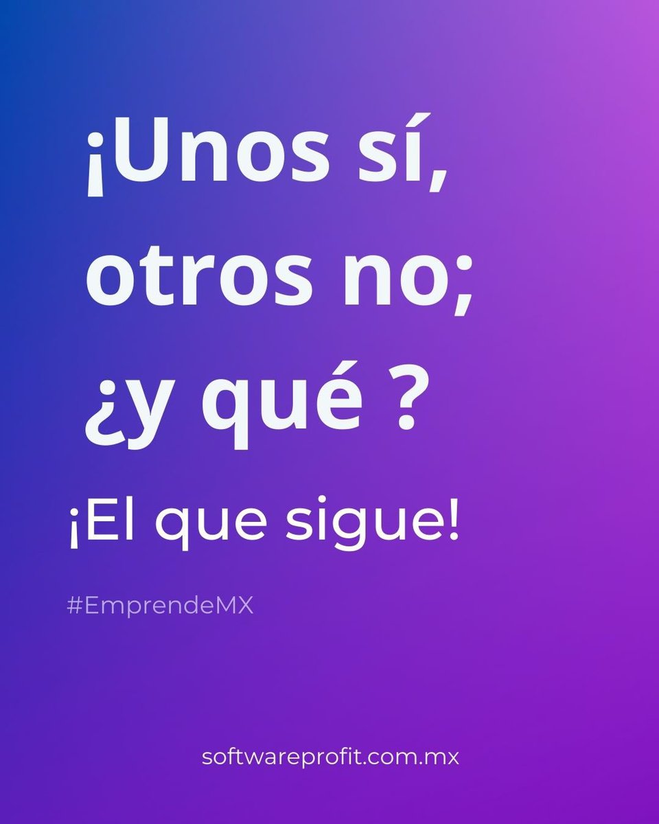 SoftwareProfit's tweet image. Adopta este lema y sigue prospectando. Aprende a manejar las objeciones a tu favor pero ¡Nunca te des por vencido! Y mucho menos insultes a tus clientes malbaratando tus servicios. 😎

#Ventas #Emprendedores #Negocios #Empresas #Marketing #PyMES #PequeñasEmpresas #NegociosOnline