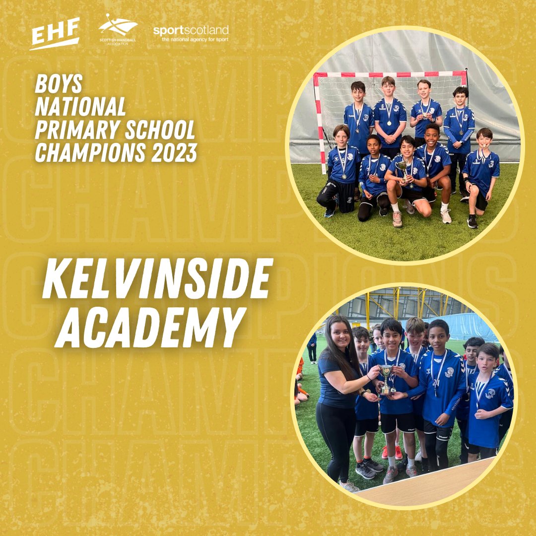 scothandball's tweet photo. ... And that's a wrap on the 2023 National Primary School Handball Championship! 🏆🏆

Congratulations to our two winning teams: 

Girls Champions 🥇| @CapshardPS 
Boys Champions 🥇| @KA_JuniorSch 

Huge thanks to all who took part. A fantastic return to SHA School Competitions🌟 https://t.co/Bf6ODeZNMP