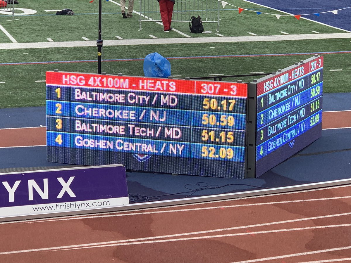 LadyChiefsTribe's tweet photo. The 4x100 relay team of Morgan Shank, Veronica Ashcraft, Maddie Van Haren and Katie Zubrzycki placed 2nd in their heat and ran a season best time of 50.59. Let’s Go!!! https://t.co/HhQFb4jCPF