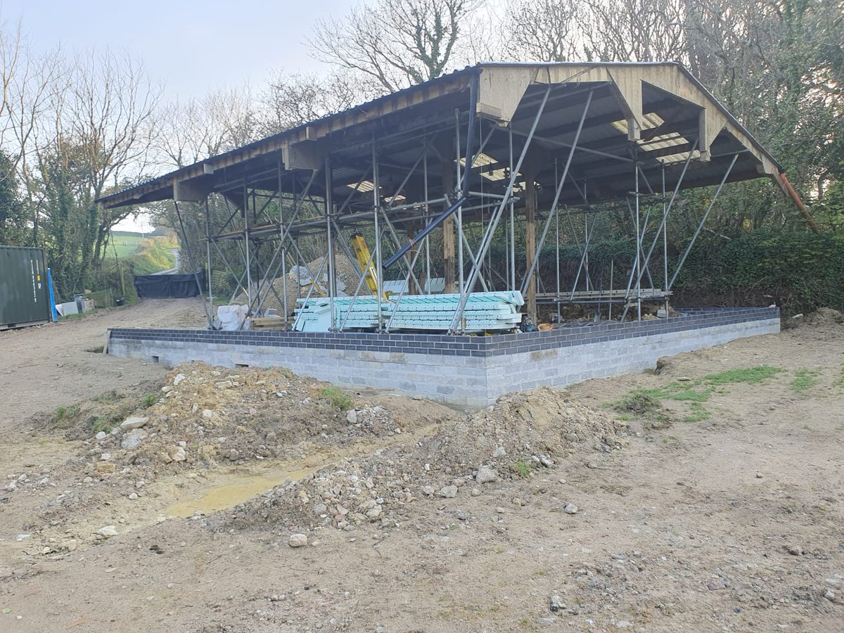 A Barn Conversion well underway by one of our Cornish members in Newquay, Cornwall.

If you're looking for a builder, visit our website and post your job. We have vetted builders all over the UK for all your extension, new build or renovation needs. mastertradesmen.co.uk