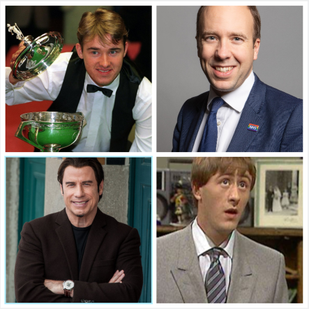 Quote with celebs you've been told you look like. And 10 points if you have 4 people who look less like each other than this.