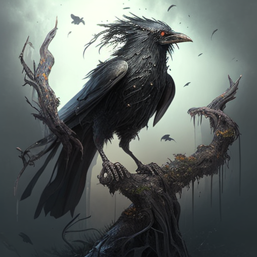 imaginesmthin's tweet photo. /imagine grim, ungainly, ghastly, gaunt, and ominous bird of yore
Sorry, Edgar Allan Poe.
#imagine #poetry #midjourneyv5 #midjourney #AIart #AIArtworks https://t.co/Xkv3dep4OL