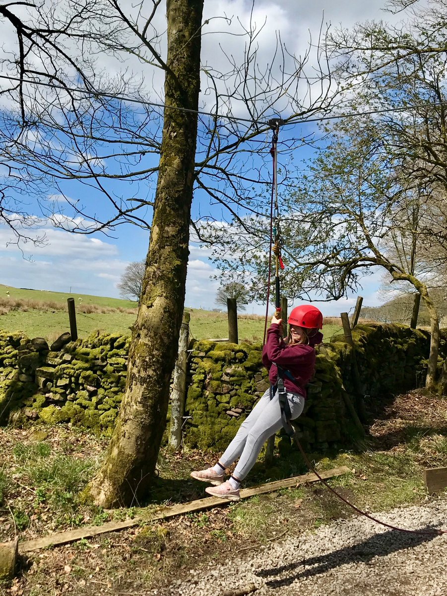 elton_school's tweet photo. Alongside the ropes we flew along on the zip wires. 2/3
#outdoorchallenges #testingourlimits #buxton https://t.co/KlplMSmLUR
