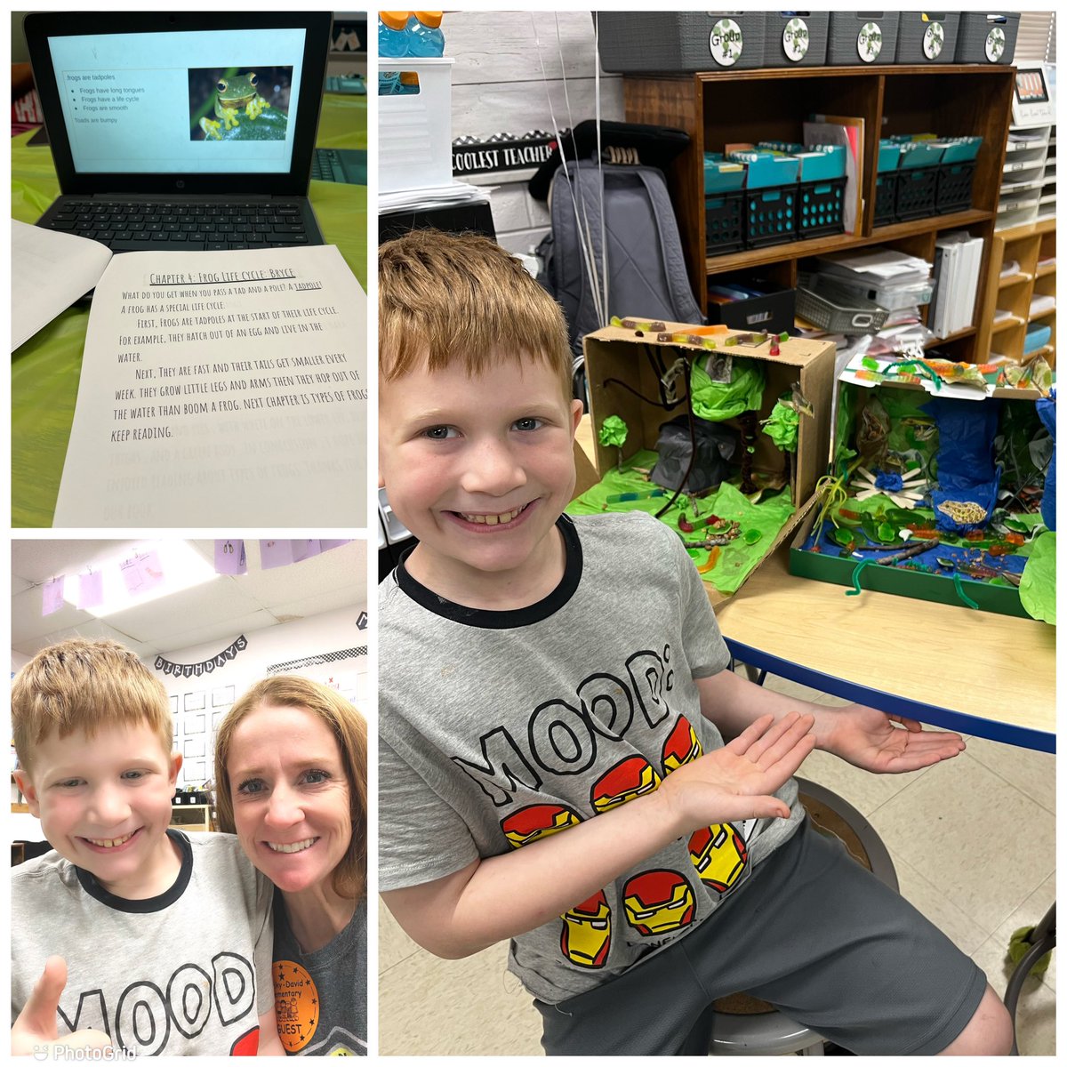 Bevill_FHN's tweet image. What a cool invitation to see Bryce’s hard work at school. They created a research paper, PowerPoint slides and diorama. We are so lucky to have such caring teachers at Becky-David Elementary. @BeckyDavidStars #ForTheLoveOfLearning