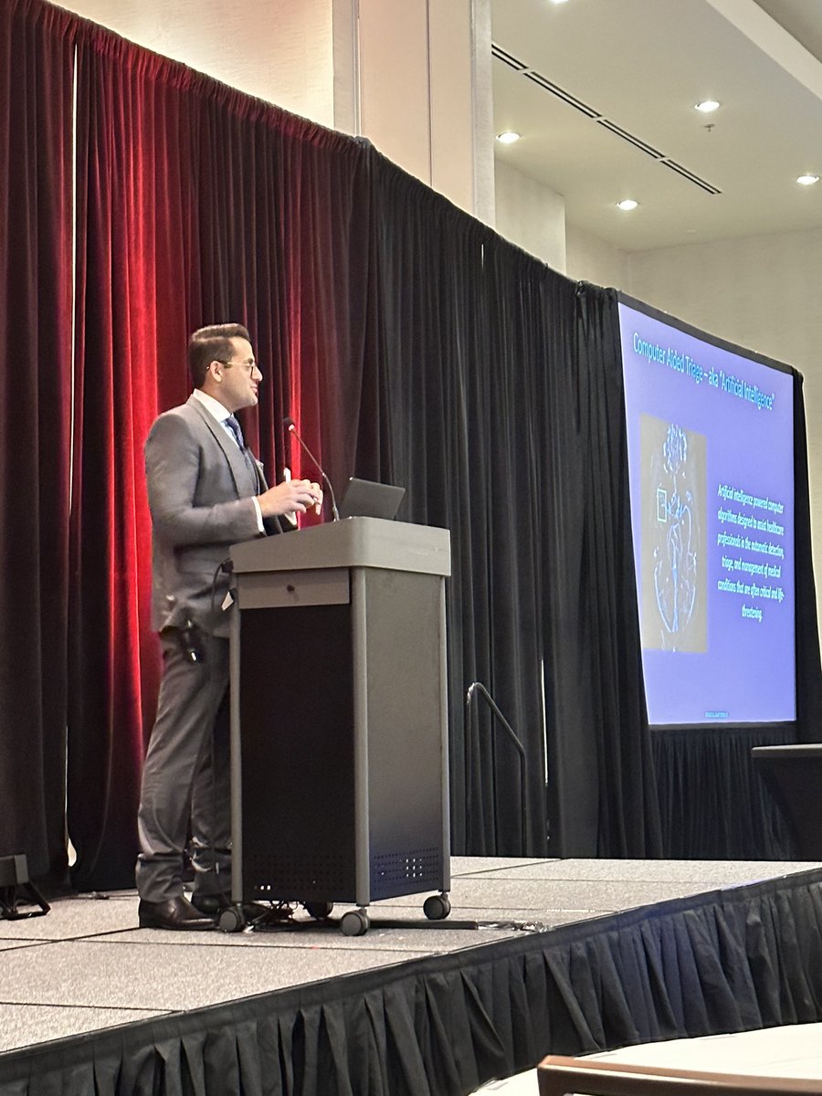 mariocerdan's tweet photo. Improving stroke outcomes with AI
by @AmeerEHassan at 7th annual Comprehensive stroke symposium #STCSS #stroke https://t.co/AhHDU2upuW