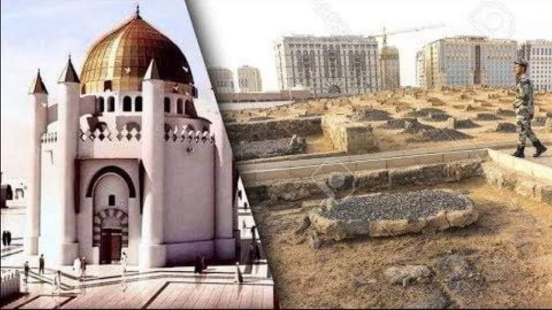 Unfortunately, the destruction of sacred sites in Hijaz by the Saudi government continues today, and that aggression has extended its evil even to the tombs in Mecca where some of the Prophet’s family members are buried.

#DemolitionOf_Al_Baqi