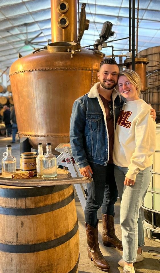 Congratulations to Luke and Georgia, visiting us from Melbourne, Australia to celebrate their engagement! After a proposal in New York City, we’re happy they found their way to Kentucky. 💕 

#whiskeythiefdistillingco #whiskey #bourbon #bourbontrail #kentuckybourbontrail