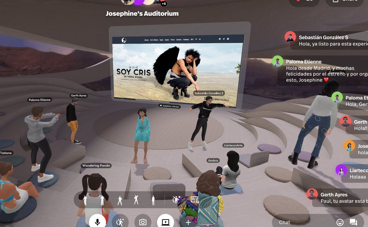 Josephine_LF_'s tweet image. Just got trolled in the metaverse by two haters... You just made me stronger 🤩. Yes, I will keep on championing diversity, inclusion and gender equality because these are my values. #metaverse #befreeandfly #soycrisfilm #film3