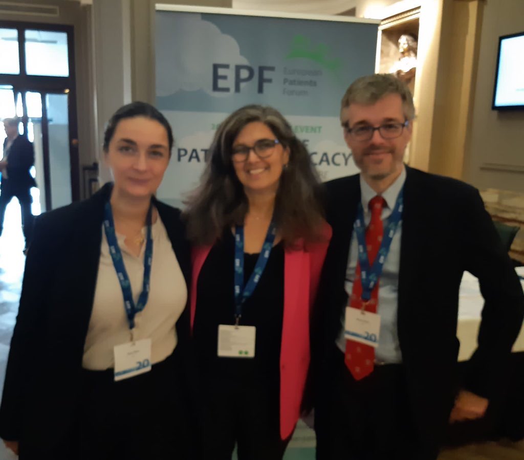 Happy 20th Birthday @eupatientsforum it was great to see so many health advocates and meet the new generation. Keep up the great work. #euhealthunion