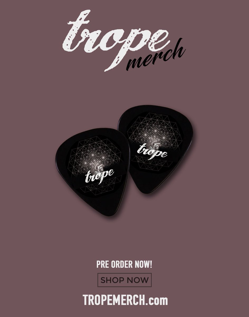 capdelunadesign's tweet photo. @tropeband merch #guitarpicks #merch #design https://t.co/IruVdmPp6Q