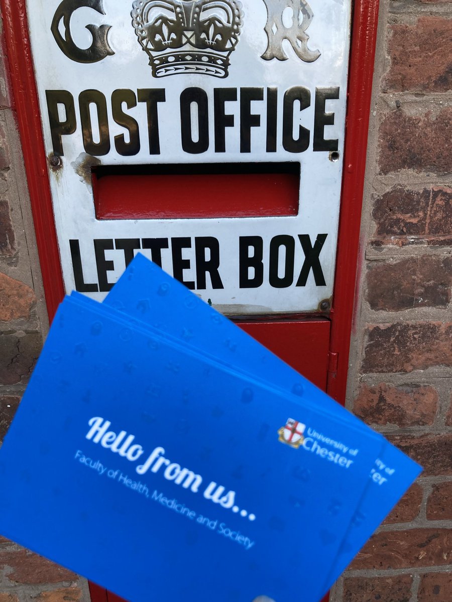 UCSbiosciences's tweet photo. Special post cards winging their way to our brilliant science programme offer holders at University Centre Shrewsbury 🎉🎉 https://t.co/jysAgdhaqZ