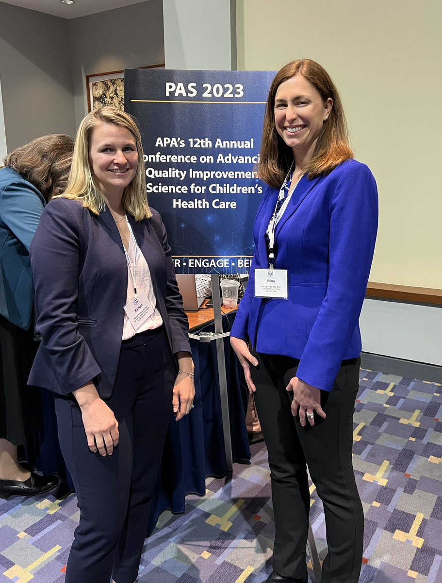 NinaDadlezMD's tweet photo. Had a great time teaching #QIScience at the #APAQIConference with @philips_kaitlyn both former @CHAMPHMFellows #PAS2023 @PASMeeting https://t.co/MYMsXg6Eg1