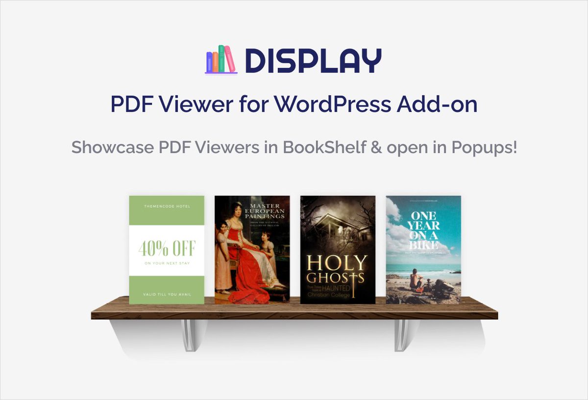 Hey,
Does your PDF file display properly on your #WordPress like a BookShelf?

Let's check the TNcFlipBookDisplay Addon at themencode.com/display-pdf-vi…

Attn. to US #28aprile #Restaurant #WritingCommunity #writerscommunity #Kindle #book Follow me <a href="/TNcFlipbook/">TNC Flipbook - WordPress plugin</a>