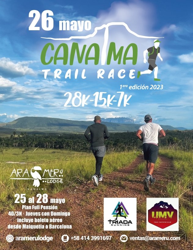 Acompañamos en esta aventura inédita. #trailrunning
Ruta certificada por <a href="/ultramaratonve/">Ultra Maratones Vzla</a> #pasionporrecorrermontañas #Venezuela #Canaima