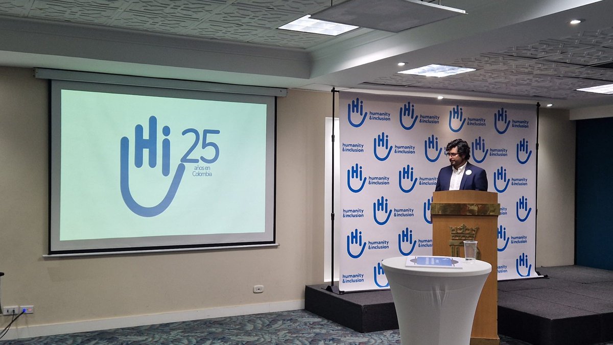 BEembassyBogota's tweet photo. Ayer nos unimos a la celebración del 25o 🎂 de @hicolombia en presencia del Director global @HI_federation  @MPatrouillard.

Handicap International - Humanity &amp; Inclusion es un aliado clave de Bélgica entre otros en el desminado humanitario. 

@ArturoBureo 
@BelgiumMFA https://t.co/98QEu1Yn8q