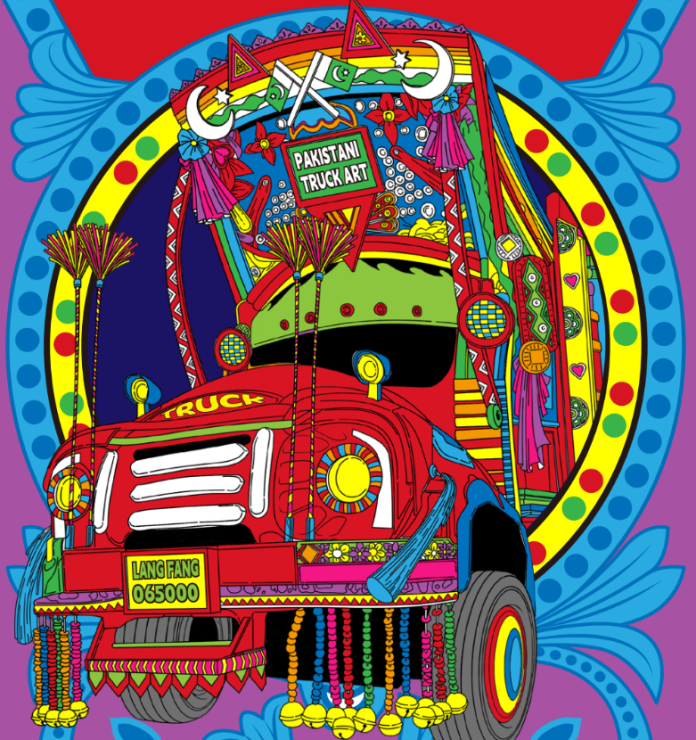 appcsocialmedia's tweet photo. Exuberant, bedazzled Pakistani truck Art reaching hearts in China 

#APPNews #China #Pakistan 

https://t.co/EErF30SEzF via @appcsocialmedia https://t.co/5NrboykOpx