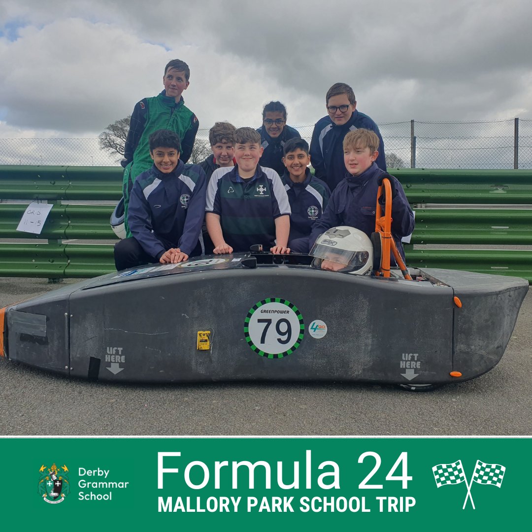DerbyGrammar's tweet photo. Well done to our Greenpower team, who were at Mallory Park earlier this week.
Now it's off to Goodwood, for yet more racing this weekend.
Good Luck to all involved.
#formula24 #whereyoubelong #mallorypark #goodwood #schooltrip #motorsport https://t.co/IraYHq7Yl4