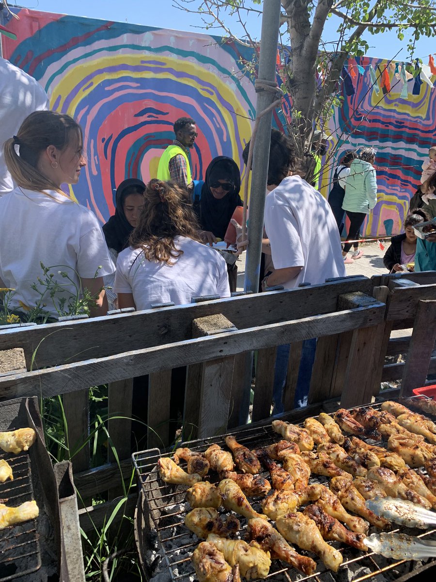 DoroBlancke's tweet photo. Help on the ground at Europe's external borders must also include spreading humanity and joy.
thx to everyone who makes it possible for us to do this and much more.
Social center #Parea #Lesbos
Refugee assistance- doro blancke
AT93 3842 0000 0002 7516 #Refugees #europeanborders https://t.co/HazSLKl0Tf