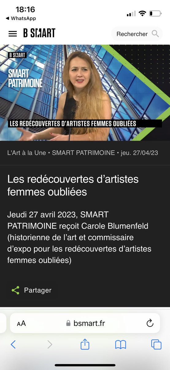 DefendinDetard's tweet photo. 🎨1/2 Avant la très attendue #exposition consacrée aux sœurs Lemoine & Chaudet au #MuséeFragonard de Grasse cet été, @CarolBlumenfeld nous raconte son travail de redécouverte de l’œuvre de ces artistes sur #Bsmarttv : https://t.co/ygVMDJMsVy
Cc @accrochee_s https://t.co/pRww59zjwW