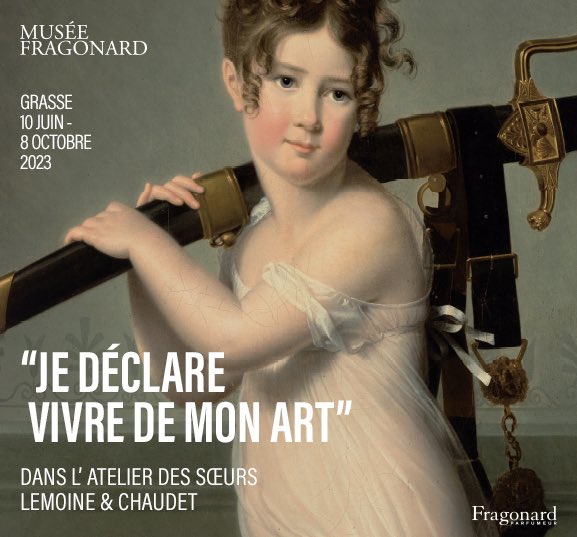 DefendinDetard's tweet photo. 🎨1/2 Avant la très attendue #exposition consacrée aux sœurs Lemoine & Chaudet au #MuséeFragonard de Grasse cet été, @CarolBlumenfeld nous raconte son travail de redécouverte de l’œuvre de ces artistes sur #Bsmarttv : https://t.co/ygVMDJMsVy
Cc @accrochee_s https://t.co/pRww59zjwW