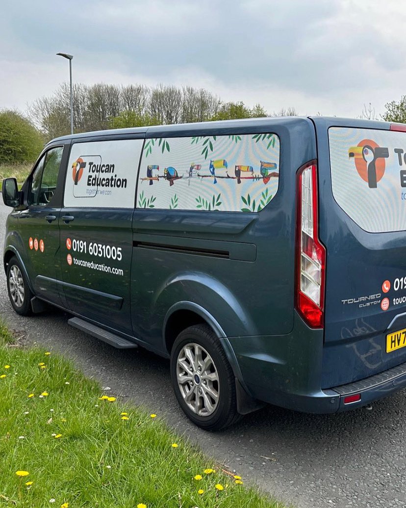 Our new minibus is looking fabulous after her makeover yesterday. Give us a wave if you see us passing. Thanks to the guys at Signs Express Newcastle for a fantastic job!