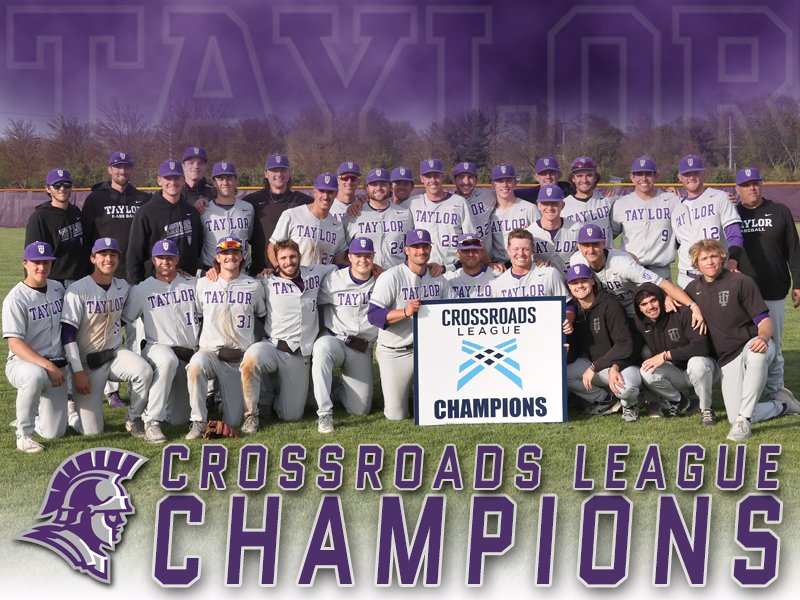 Taylor Trojans (@taylortrojans) on Twitter photo Congrats to <a href="/taylorbaseball/">taylorbaseball</a> on its sixth regular season Crossroads League Championship since 2010! #TaylorBB Congrats to <a href="/taylorbaseball/">taylorbaseball</a> on its sixth regular season Crossroads League Championship since 2010! #TaylorBB