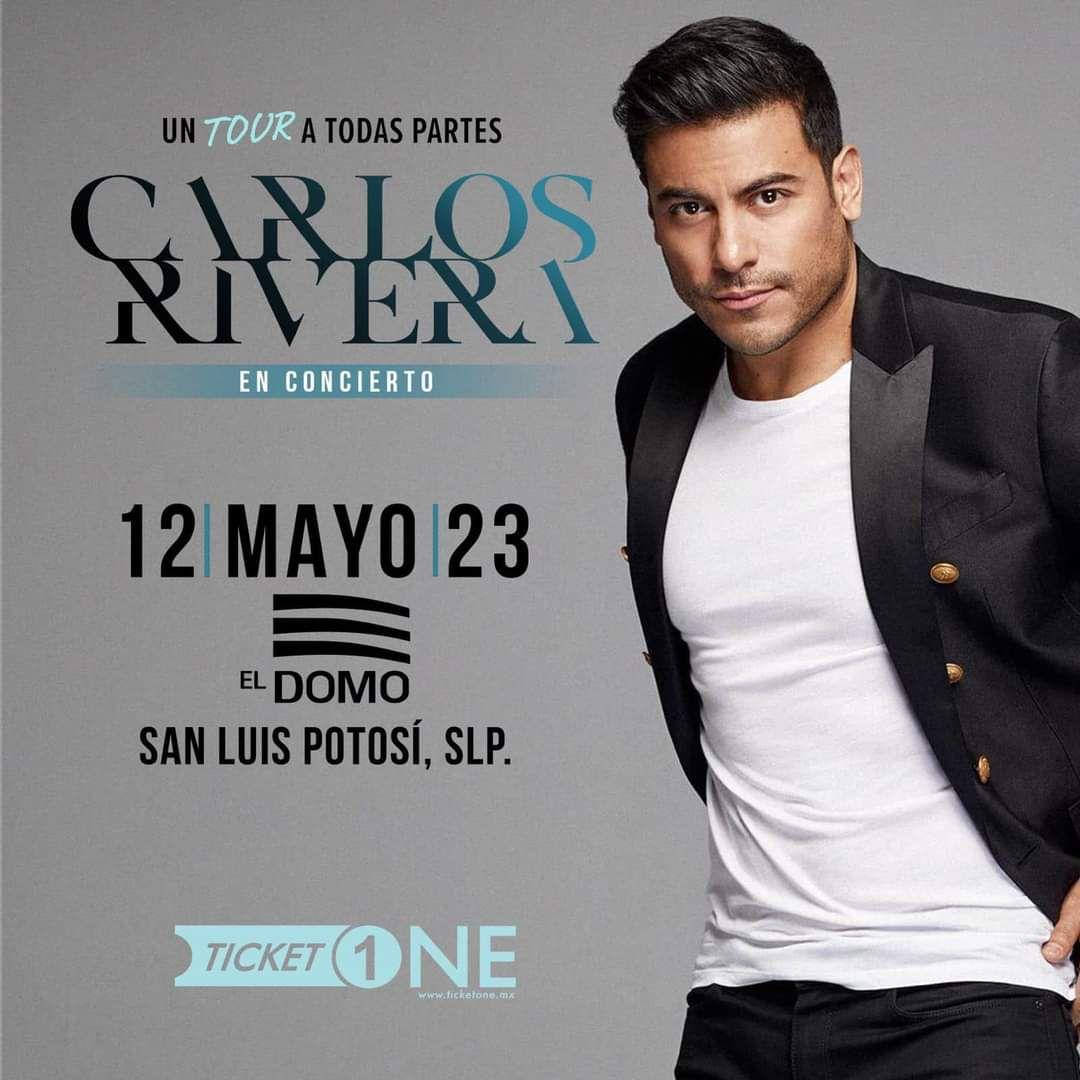 AleLatif's tweet photo. ¡SÓLO 15 DÍAS PARA QUE 
#UnTourATodasPartes DE
#CarlosRivera LLEGUE A SAN LUIS POTOSÍ.

Este 12 de Mayo tienes una cita en #ElDomo
Adquiere tus boletos por @TicketOne en el siguiente link y no te lo pierdas⬇️⬇️
https://t.co/Z5PFKqzzIB
#CRFanSiteCDMX https://t.co/h9cQyu8wKg