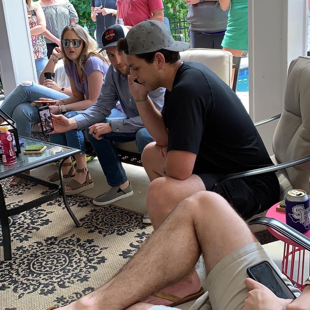 A special weekend for a lot guys. Let’s throw it back to my call in 2019

Special shout out <a href="/SpecialTeamsU/">Special Teams U™</a> - Kyle had the 🔥 fit while I was rocking the flip flops 🫡 #NFLdraft