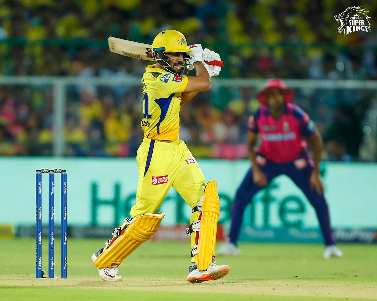 ChennaiIPL's tweet image. No thoughts! Just Rutu Love! 💛🥹

#WhistlePodu #Yellove 🦁