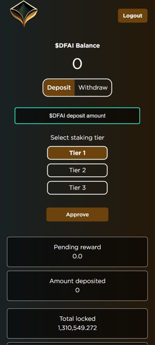 Dfai_Project's tweet photo. Hey Tribe ❤️‍🔥
Are you ready for the first brick?

Here just a little preview of our staking dAPP ⚡️

We will announce launch very soon 🤩

🐟 Stay Tuned 🐟

Be Safe, Be DFAI 🦄

Join our amazing tribe🚀
https://t.co/6nx9aOyexB

#besafebedfai #dfai #eth https://t.co/5Pt3Aw9Jwi