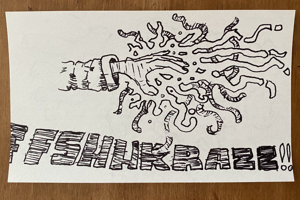 today’s #warmup some Eldritch Energy

#comics #comicArt #indieComics