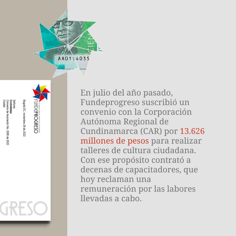 estoescambio's tweet photo. Bajo la promesa de un salario competitivo, decenas de personas se presentaron a una convocatoria para dictar talleres sobre el río Bogotá. Algunos llevan más de cinco meses esperando el pago de sus honorarios.