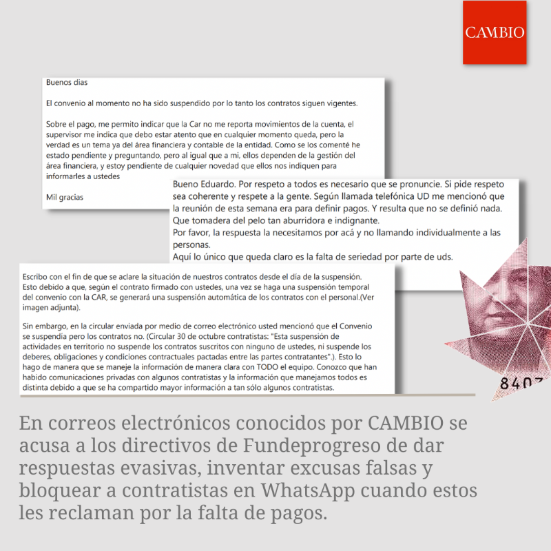 estoescambio's tweet photo. Bajo la promesa de un salario competitivo, decenas de personas se presentaron a una convocatoria para dictar talleres sobre el río Bogotá. Algunos llevan más de cinco meses esperando el pago de sus honorarios.