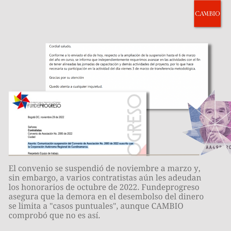 estoescambio's tweet photo. Bajo la promesa de un salario competitivo, decenas de personas se presentaron a una convocatoria para dictar talleres sobre el río Bogotá. Algunos llevan más de cinco meses esperando el pago de sus honorarios.